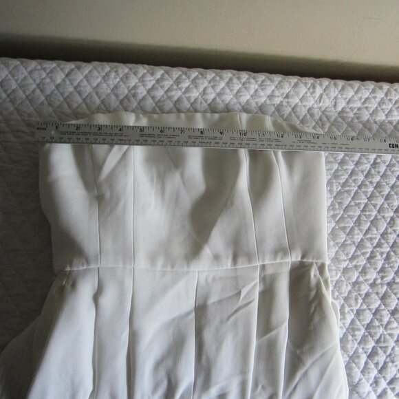 NWT $650 A.L.C. White Strapless Belted Jumpsuit – Sz 4 (#4JUMP0137) - Picture 7 of 13